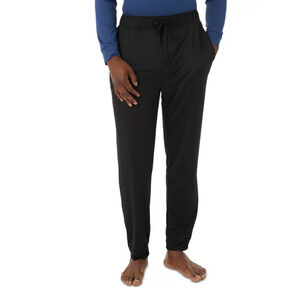 32 Degrees Men's Comfort-Stretch Pajama Pants Black Size XL